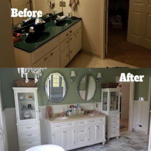 Before and After Bathroom 